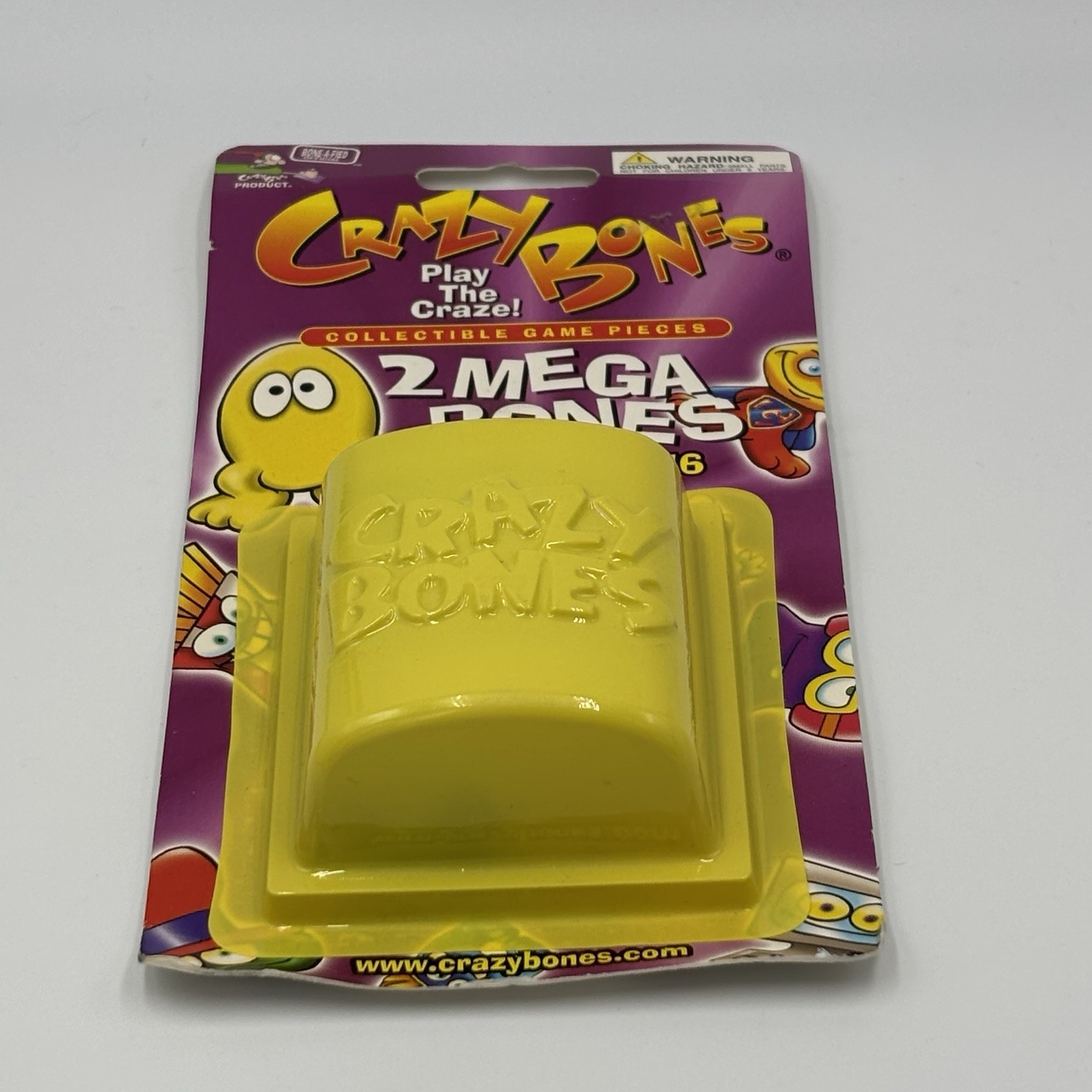 1 NEW Vintage Unopened MEGA BONES Sealed Pack Gogos Crazy Bones