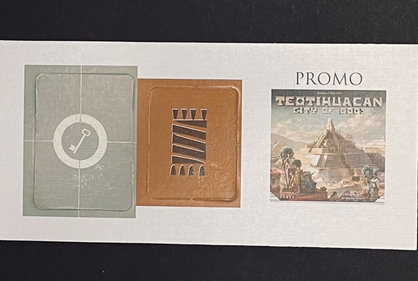 Teotihuacan: City of Gods Promo Tiles from Dice Settlers NEW