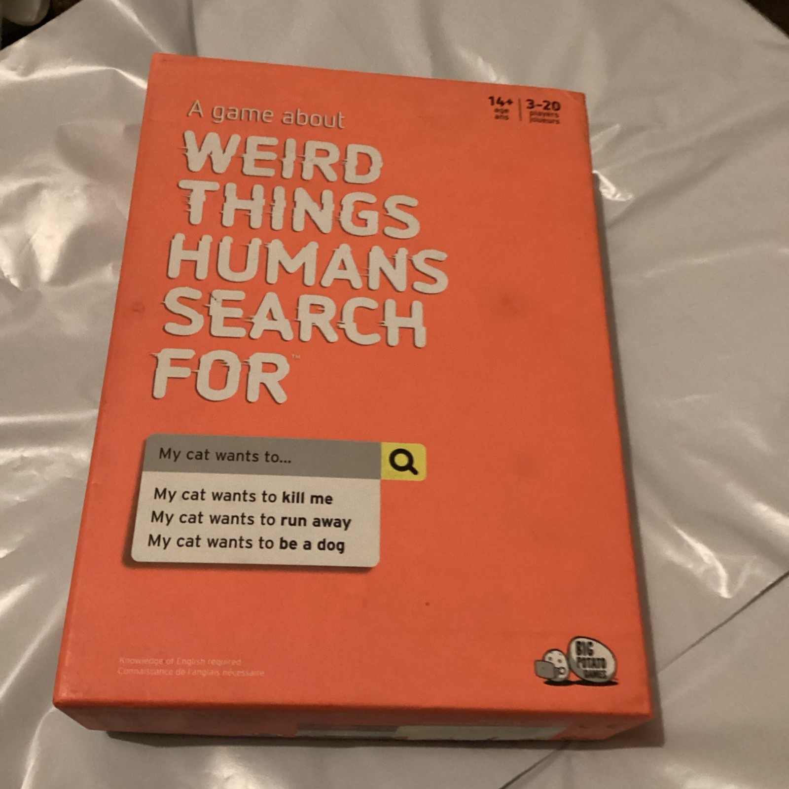 Weird Things Humans Search For Card And Party Game (14 And Up) Complete (#69)