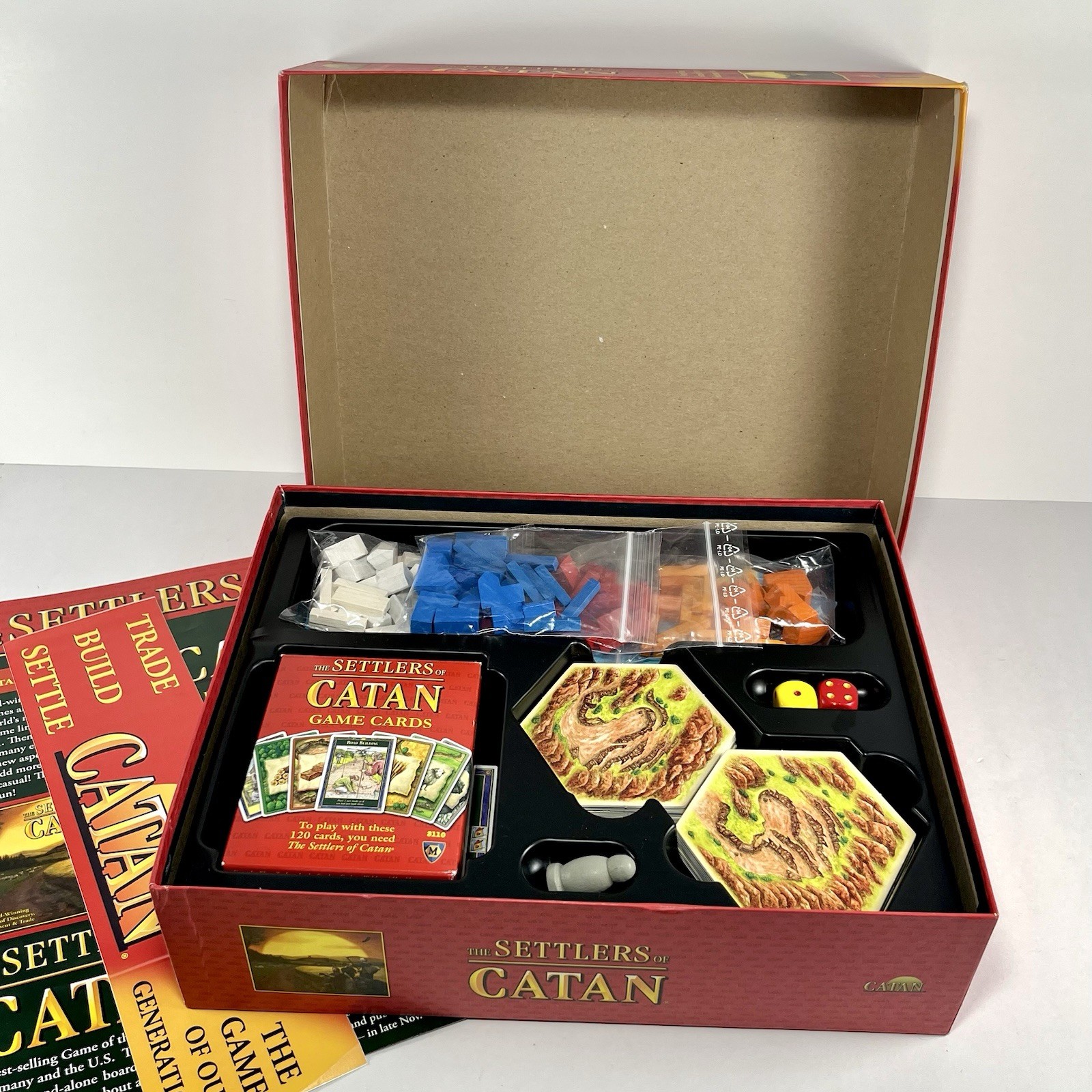 The Settlers of Catan 3061 Boardgame Klaus Teuber Mayfair Games 2007-Compete
