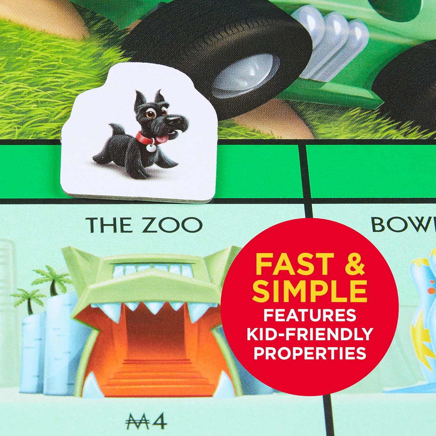 Junior Board Game for 4 Players, Ages 5 and up (Amazon Exclusive)