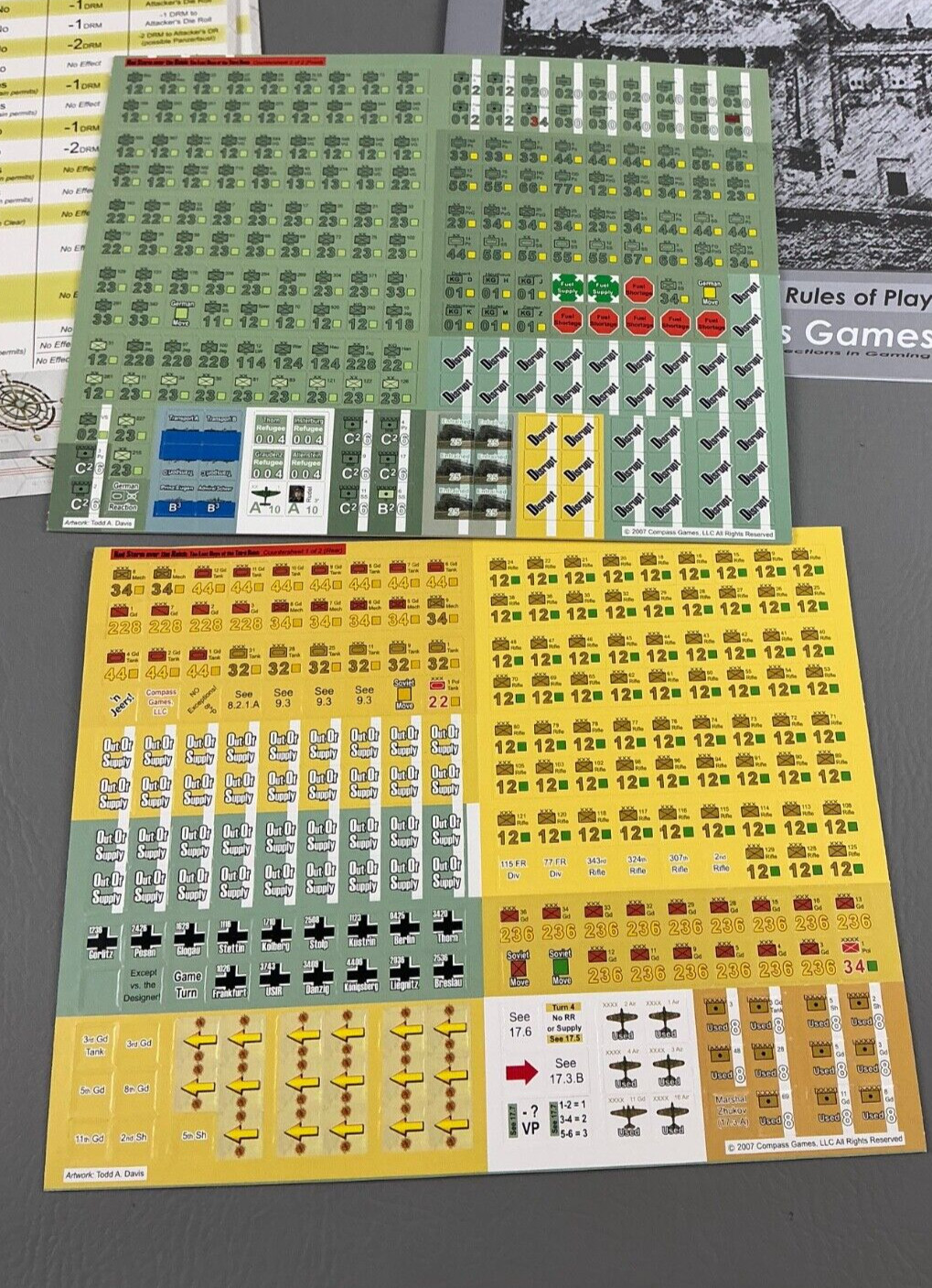 Red Storm Over the Reich Box – Compass Games – New in Open Box