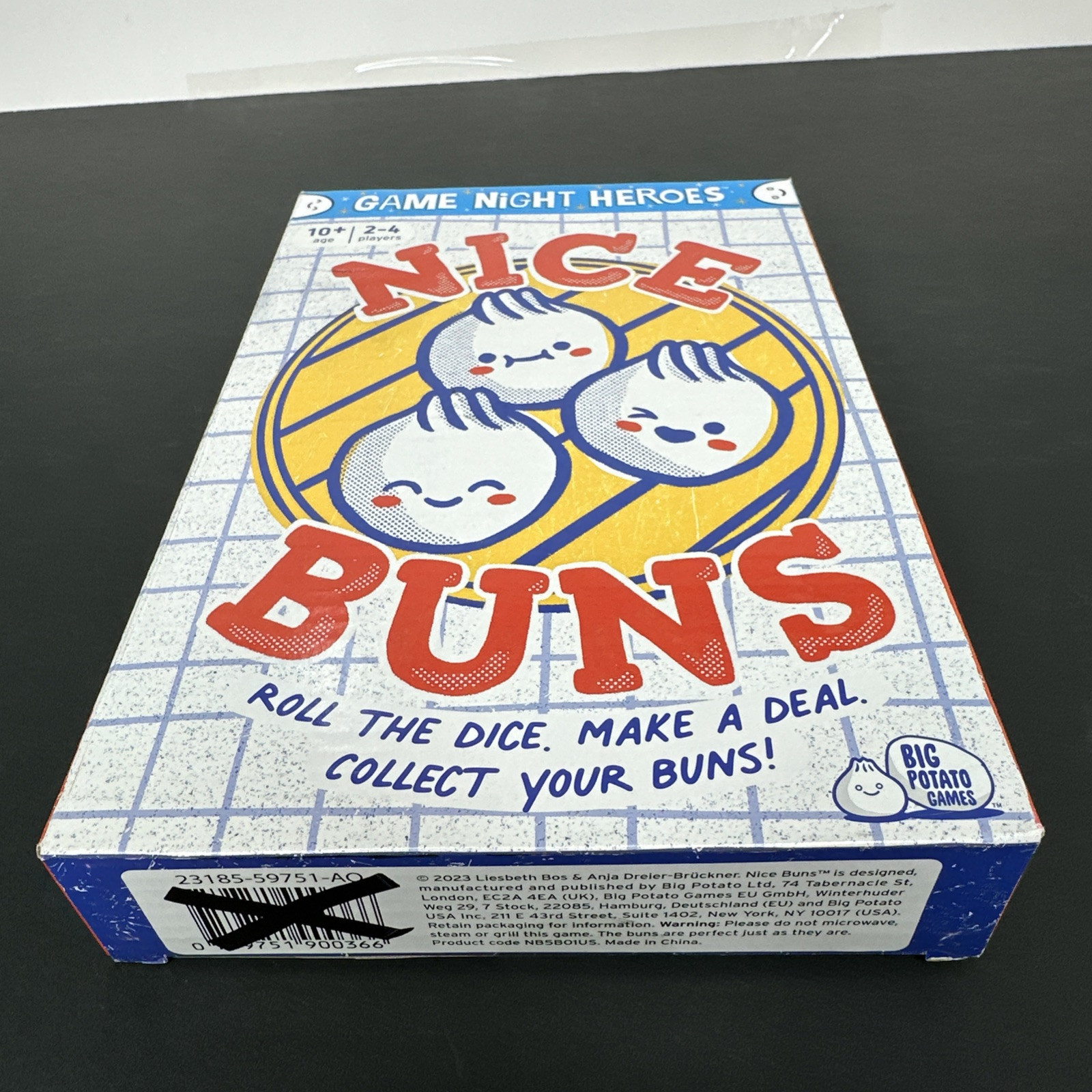 Nice Buns Game by Big Potato Games Game Night Heroes – BRAND NEW FACTORY SEALED!