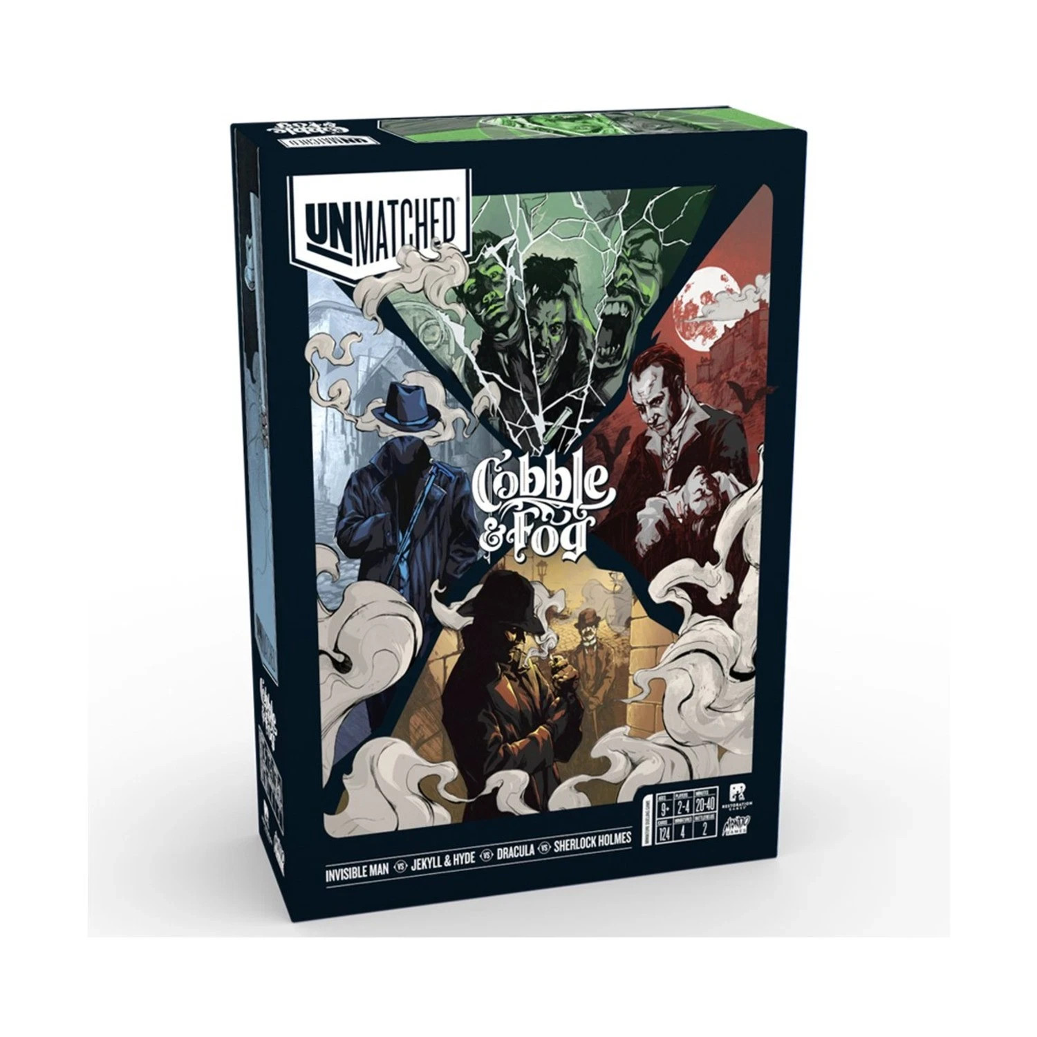 Unmatched: Cobble & Fog Board Game by Restoration Games NEW in Shrink