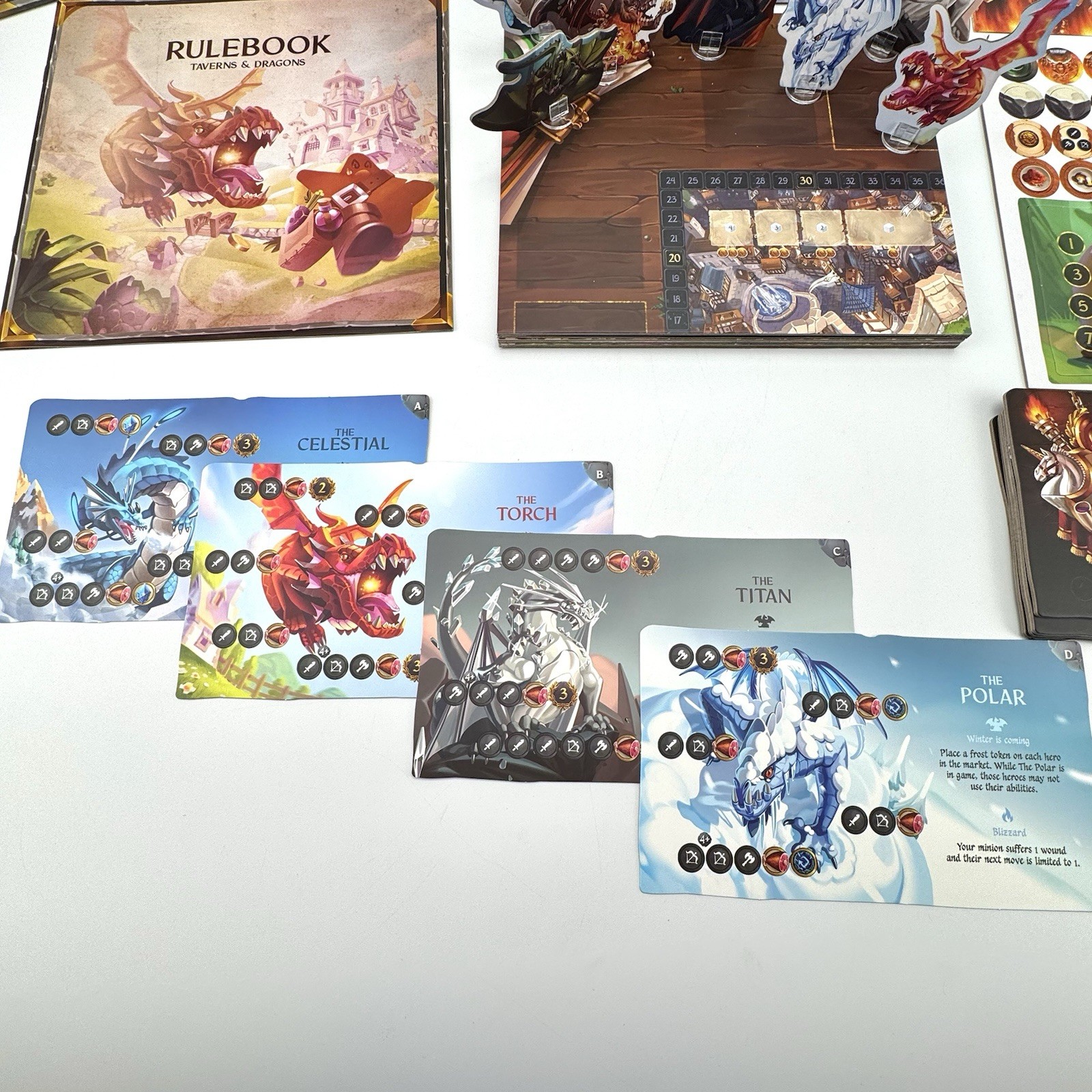 Taverns & Dragons with Kickstarter Exclusives – Lord Raccoon Games 100% Complete
