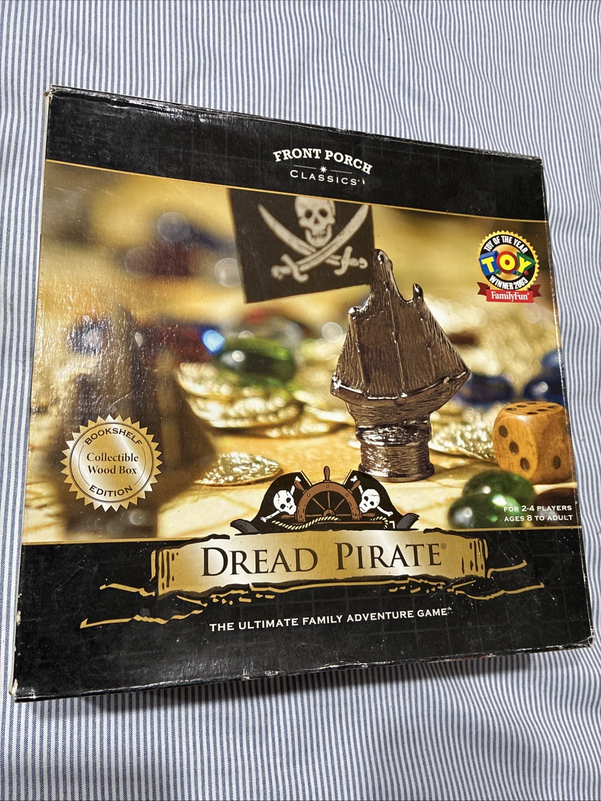 DREAD PIRATE BOARD GAME FRONT PORCH CLASSICS BOOKSHELF ED. Open Box- Shelfwear