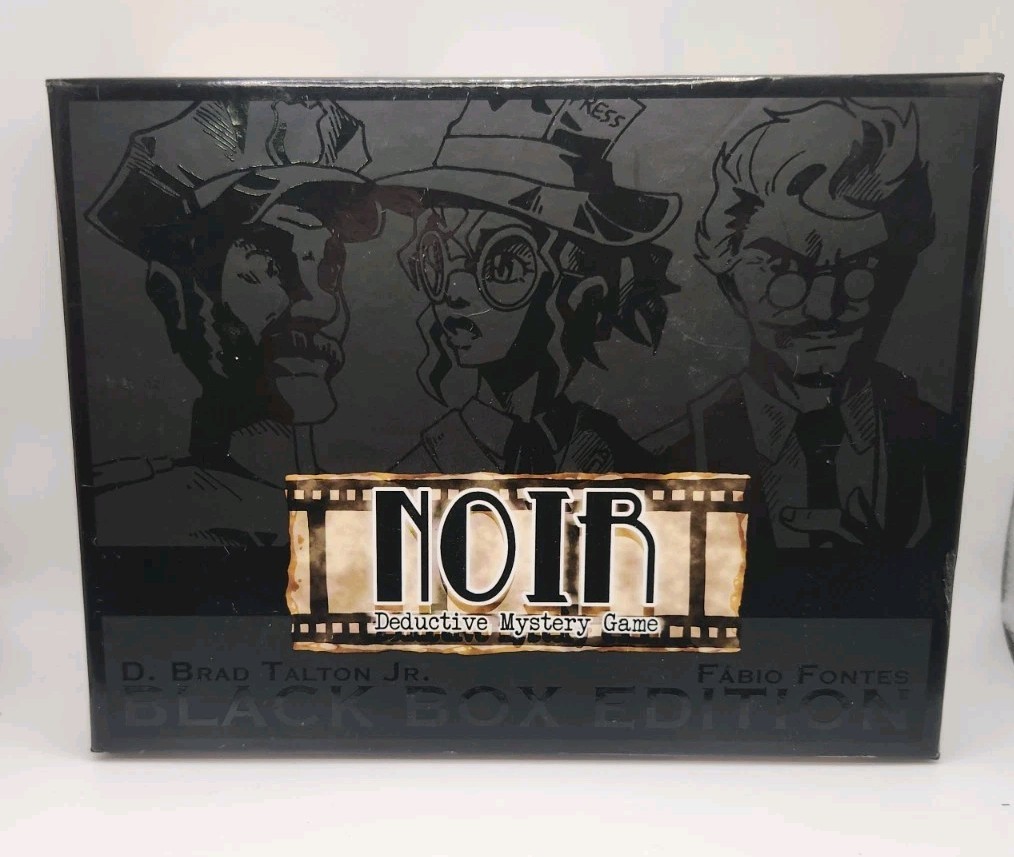 Noir Deductive Mystery Game Black Box Edition Level 99 Games 2014 never used
