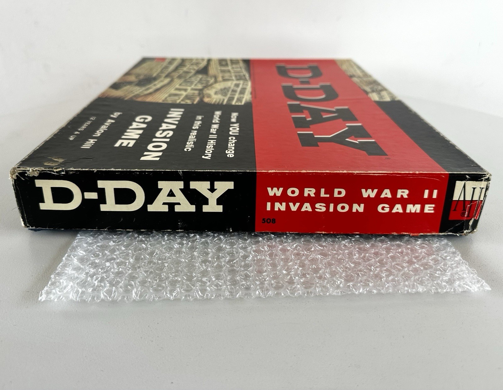 AVALON HILL D-DAY WW2 INVASION Board Game World War II Strategy 508 Vintage 1965