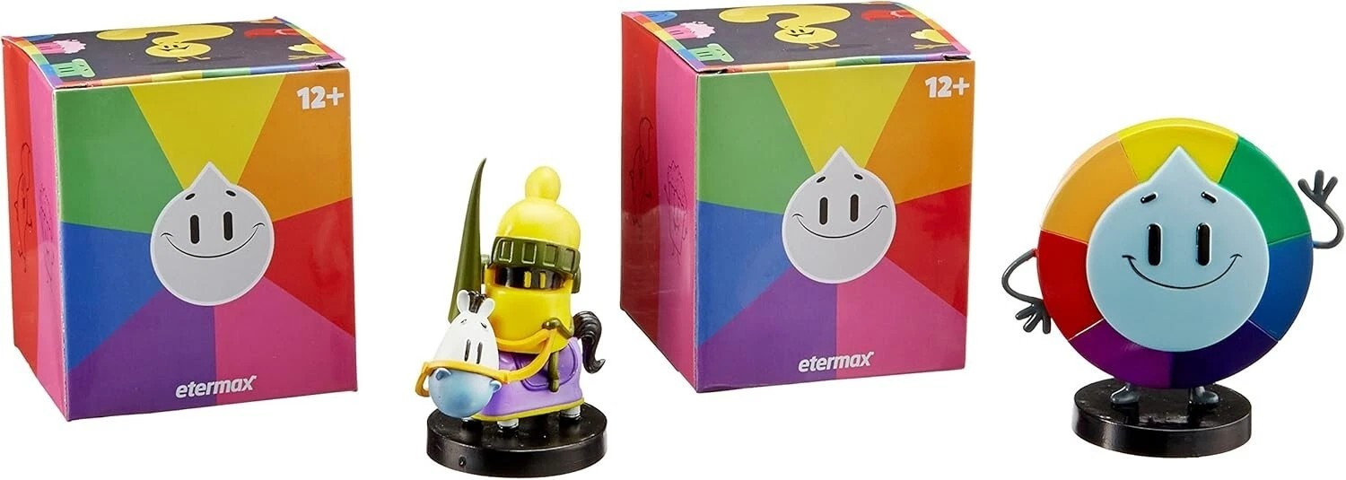 Trivia Board Game Figure Trivia Crack Willie Hector 3″ Plastic Figurines (2 Pk)