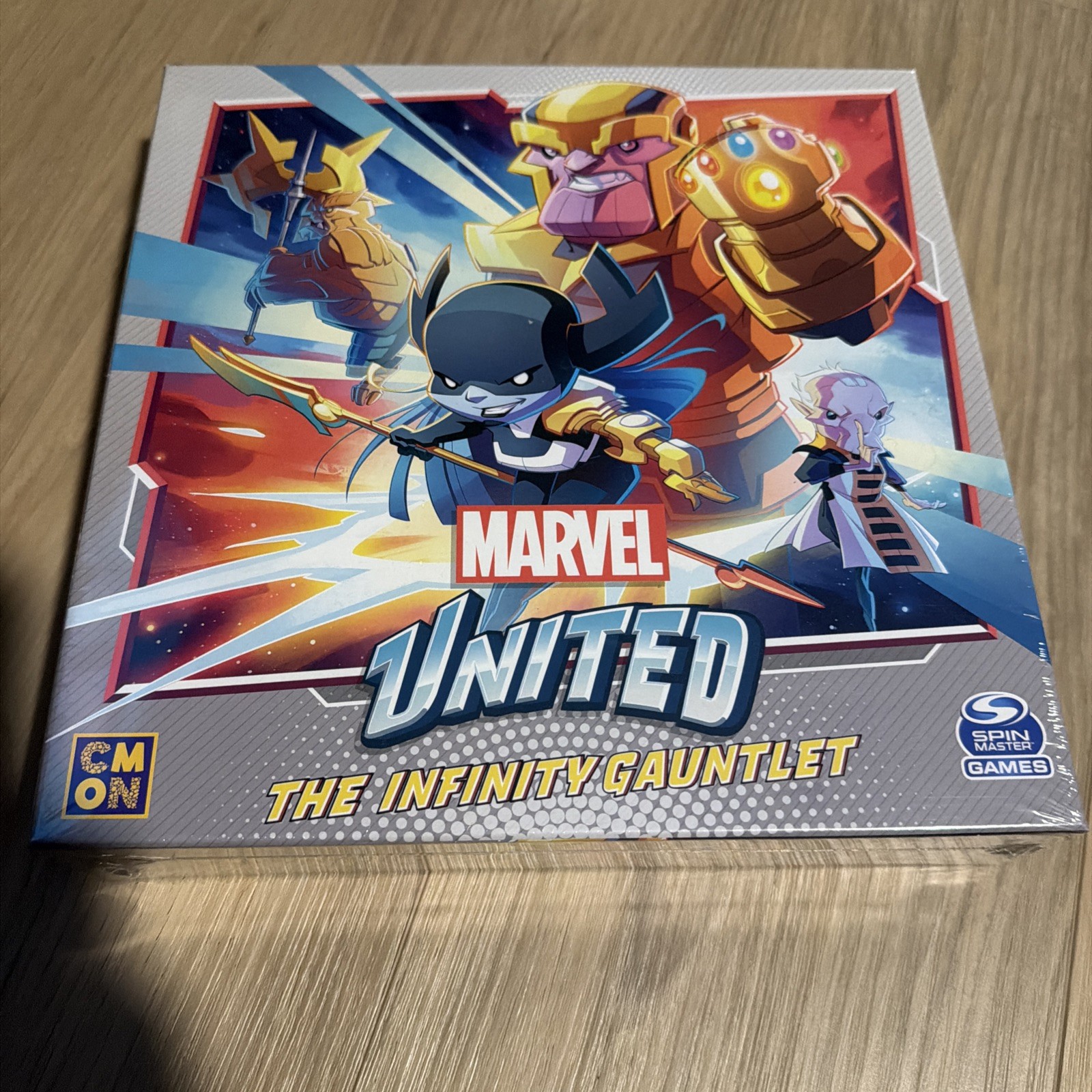 New Marvel United Lot of 6 Kickstarter Expansions CMON SPIN MASTER