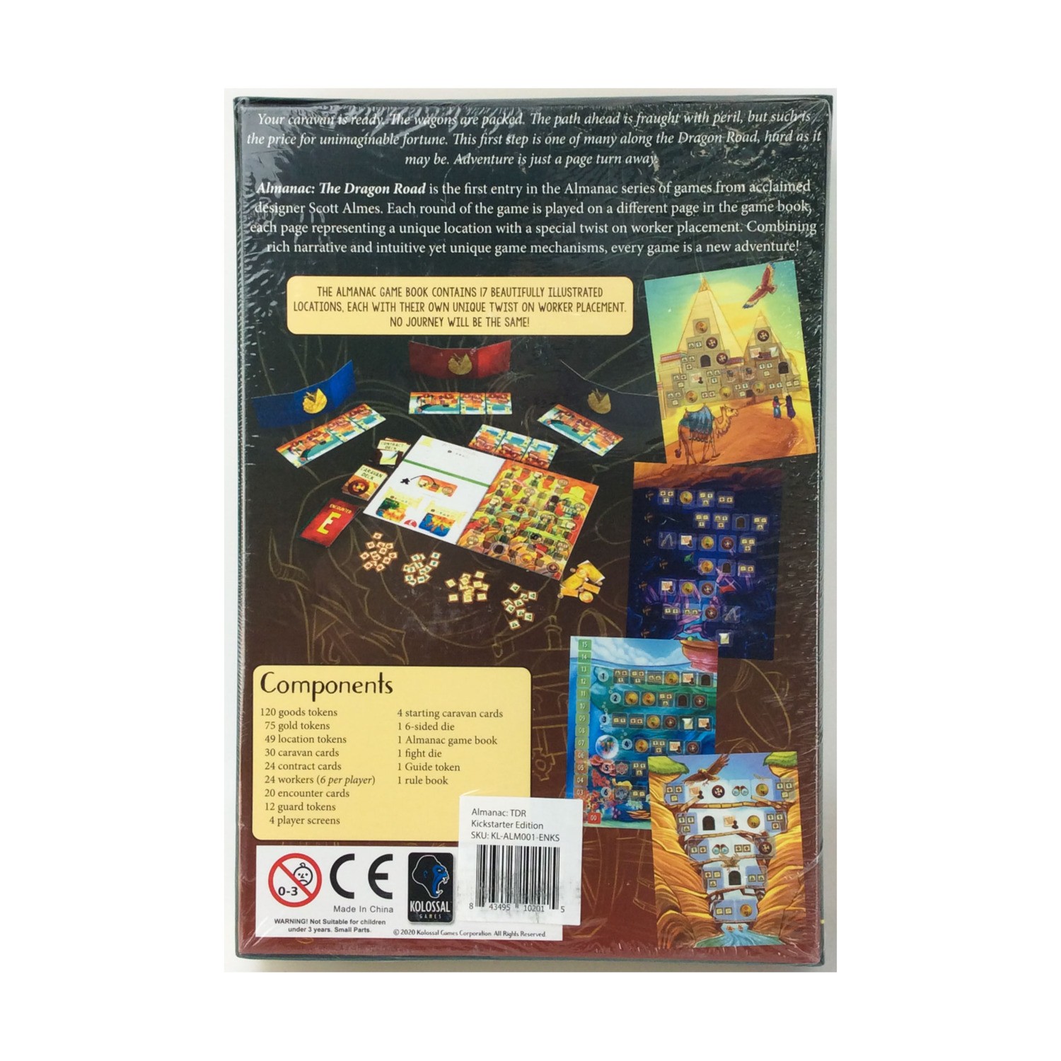 Kolossal Almanac – The Dragon Road (Kickstarter Ed) Box NM