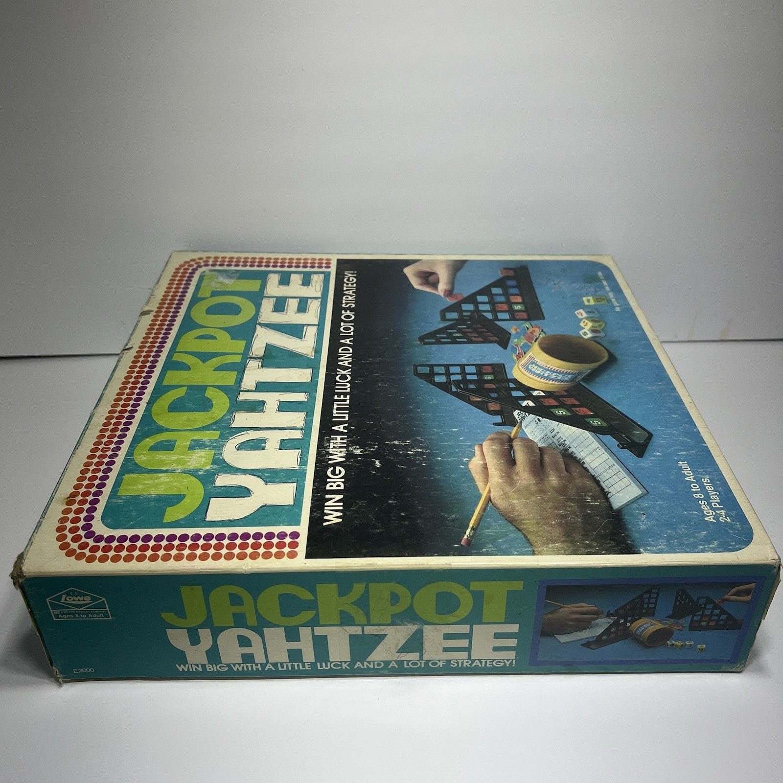 1980 Jackpot Yahtzee Game by E.S. Lowe Complete in Good Condition FREE SHIPPING