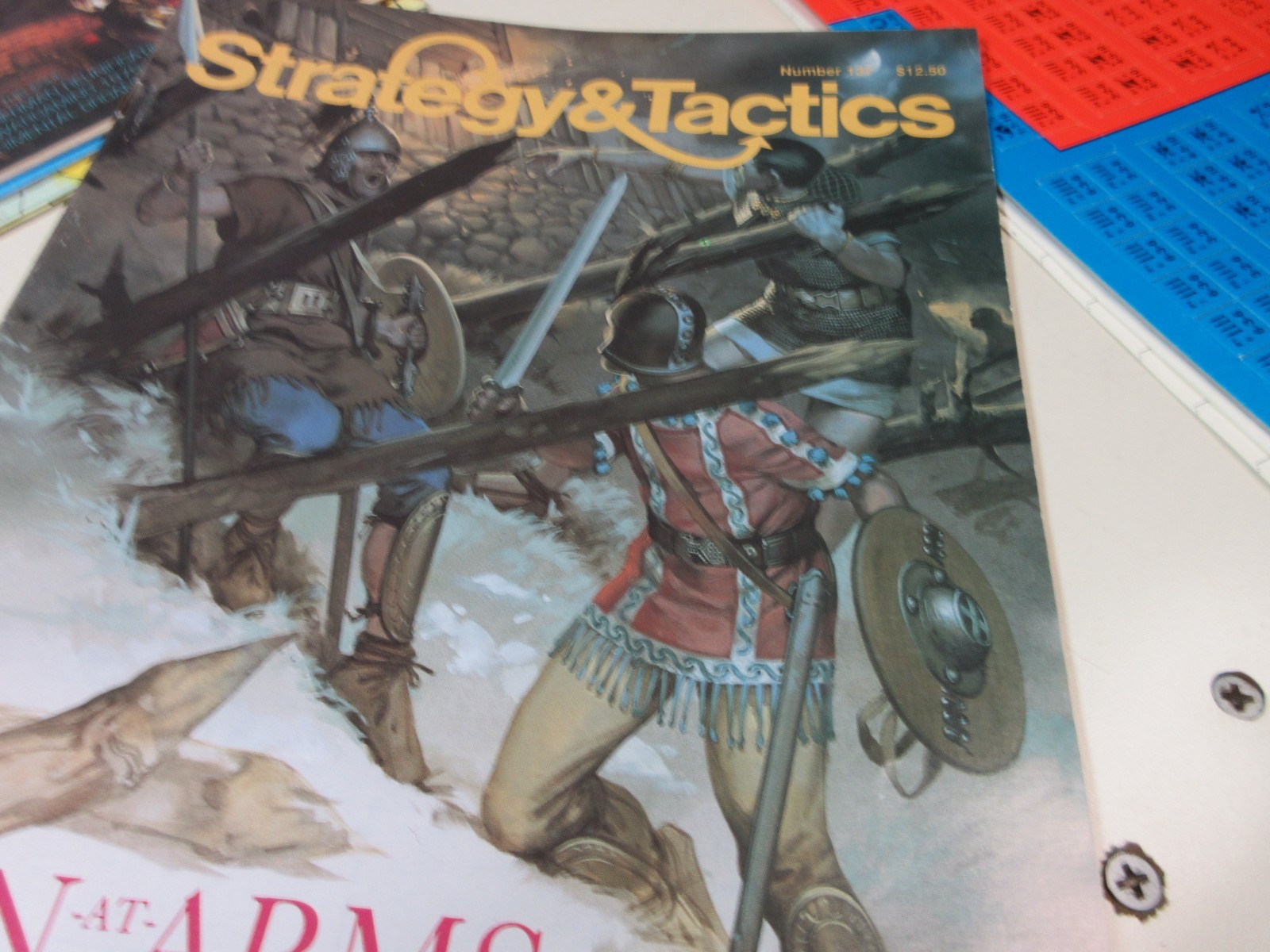 LOT OF Strategy & Tactics Decision Magazine War games #135 136 137 UNPUNCHED