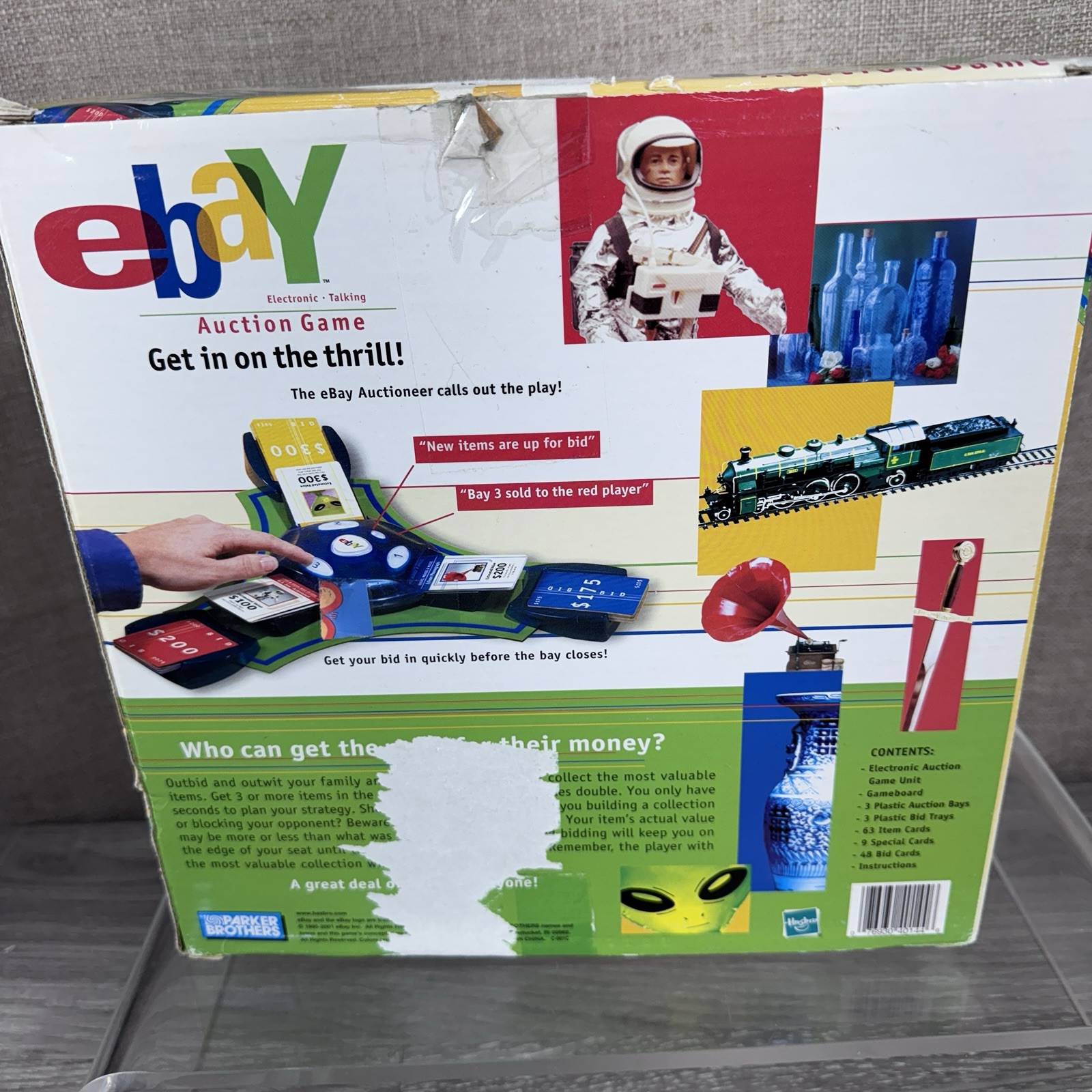 Vintage 2001 EBAY Electronic Talking Auction Board Game Hasbro Parker Bros. New