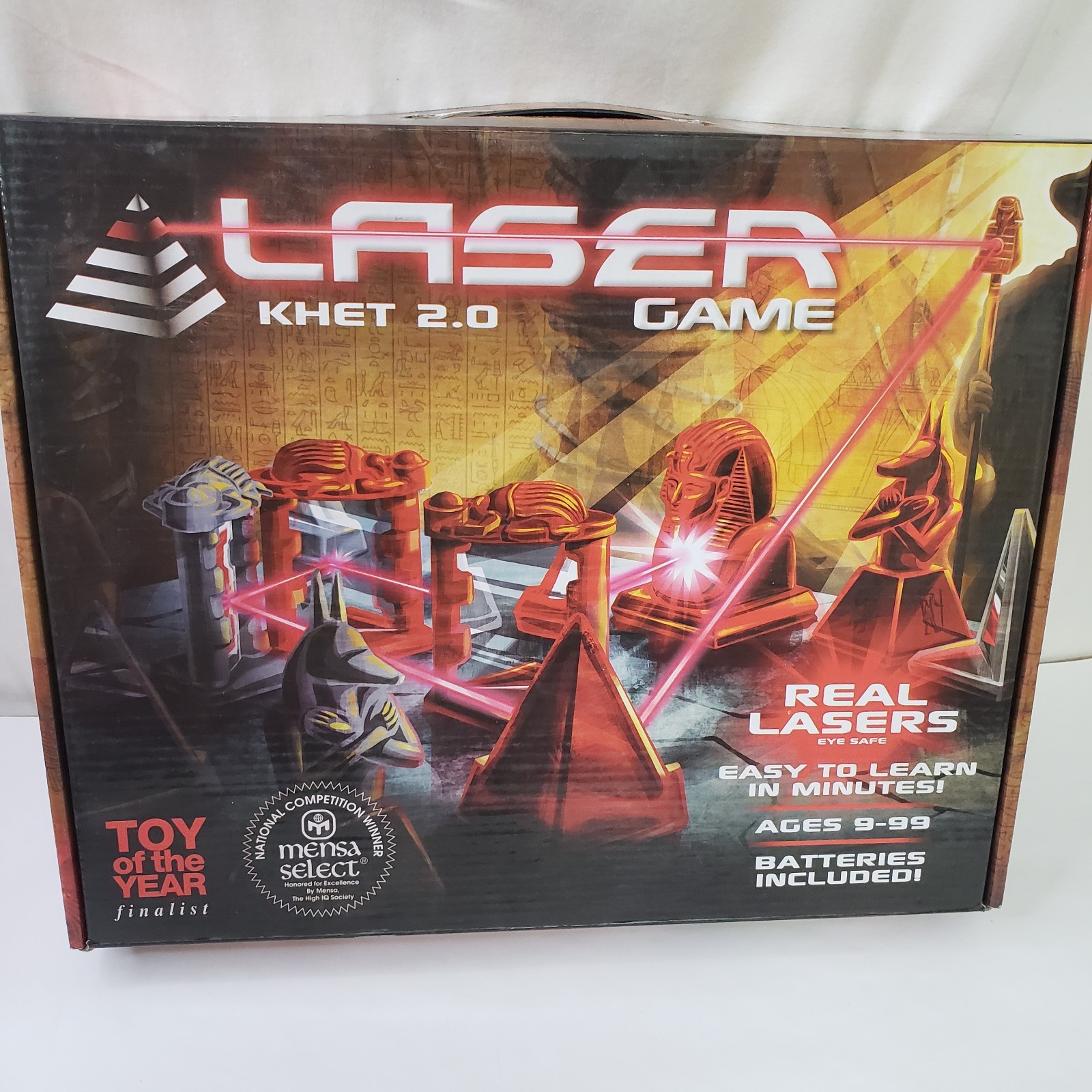 Khet 2.0 Laser Board Game Strategy MensaSelect Toy of the Year 2 Players Age 9+