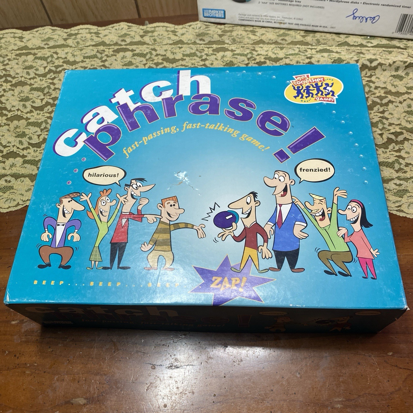 Catch Phrase Board Game by Parker Brothers 1994 Complete READ