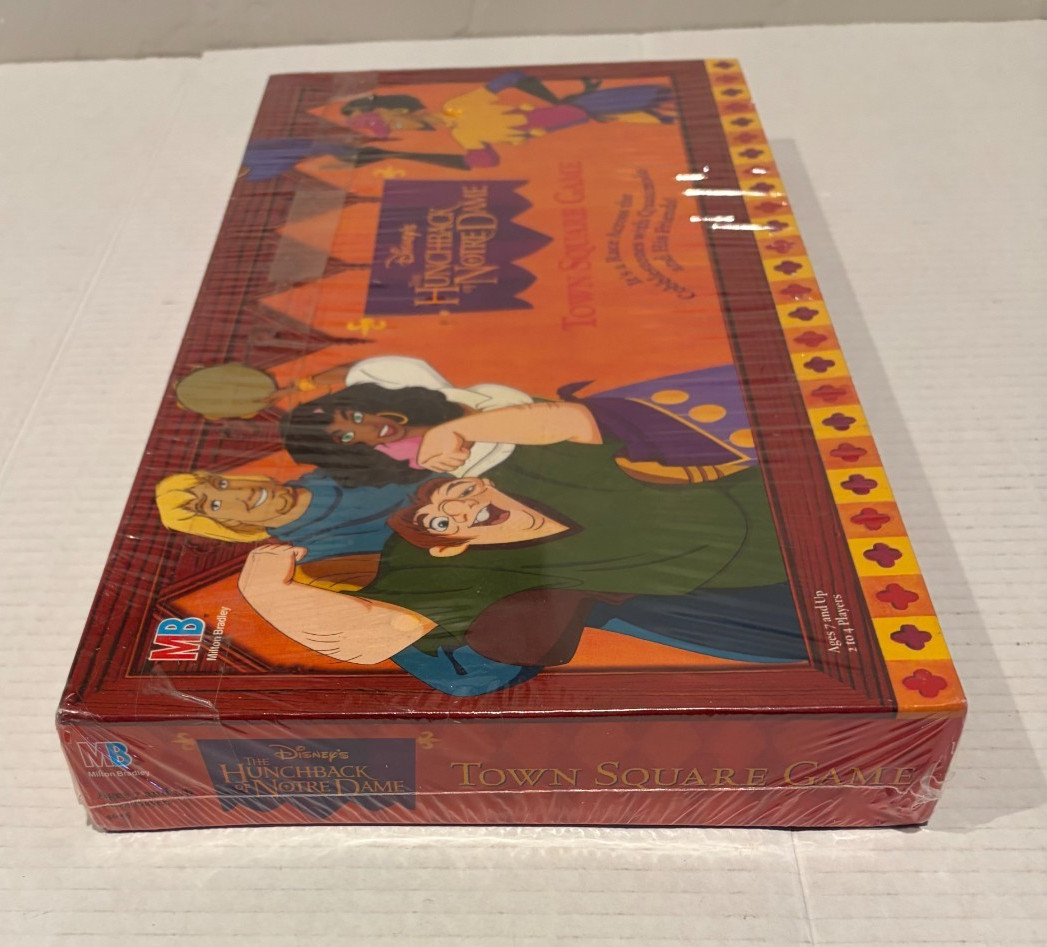 1995 Disney’s The Hunchback of Notre Dame Town Square Game Milton Bradley SEALED