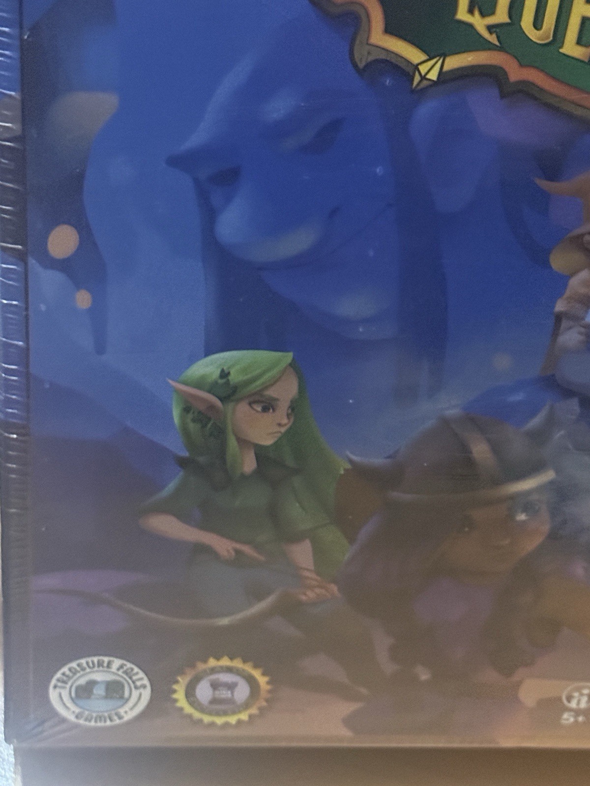 The Quest Kids Board Game for Kids Ages 5+ Family Fantasy Tabletop Adventure NEW