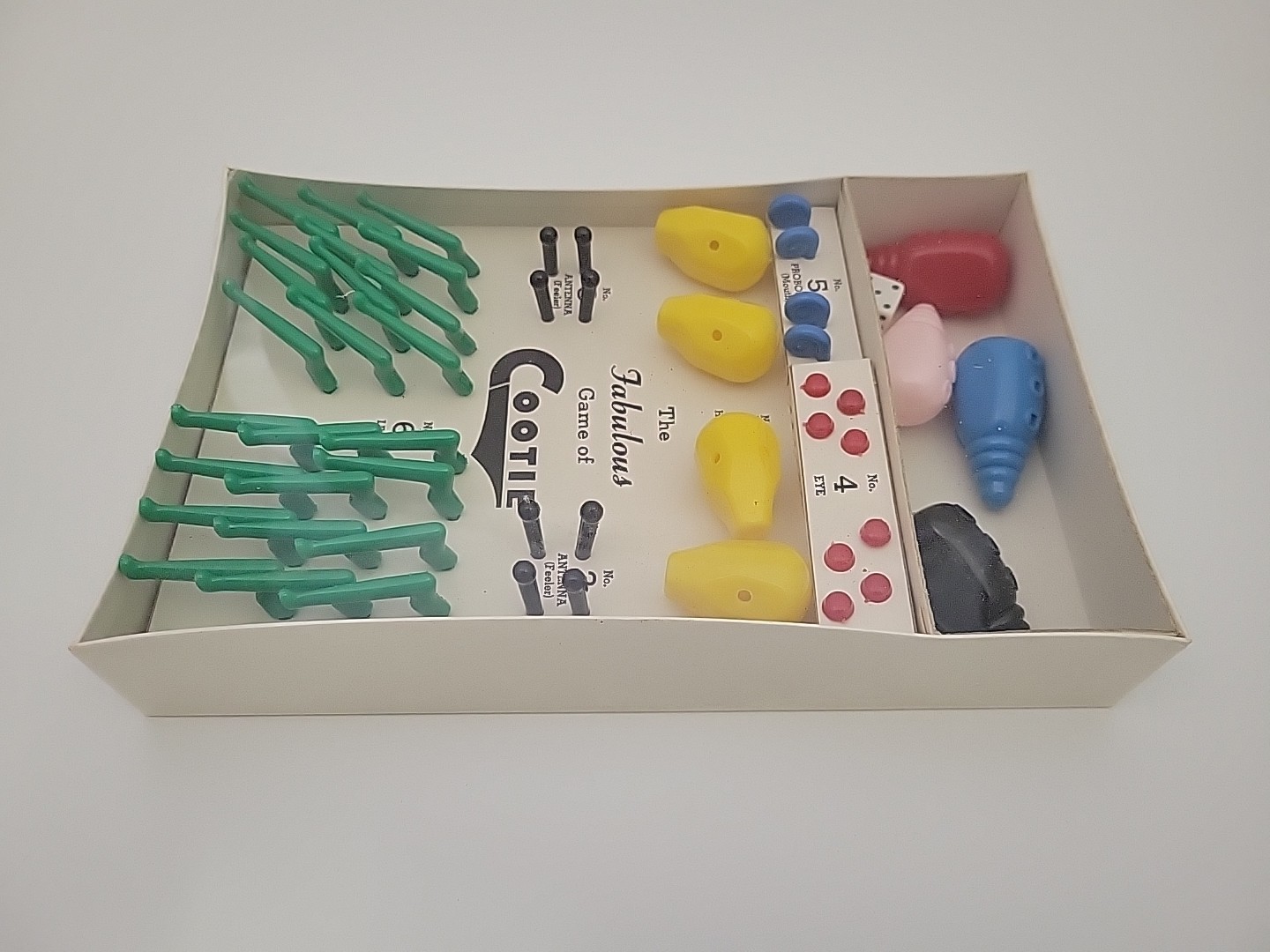 Vintage Cootie Board Game NEW & SEALED BOX Milton Bradley Original 1950s-60s NIB