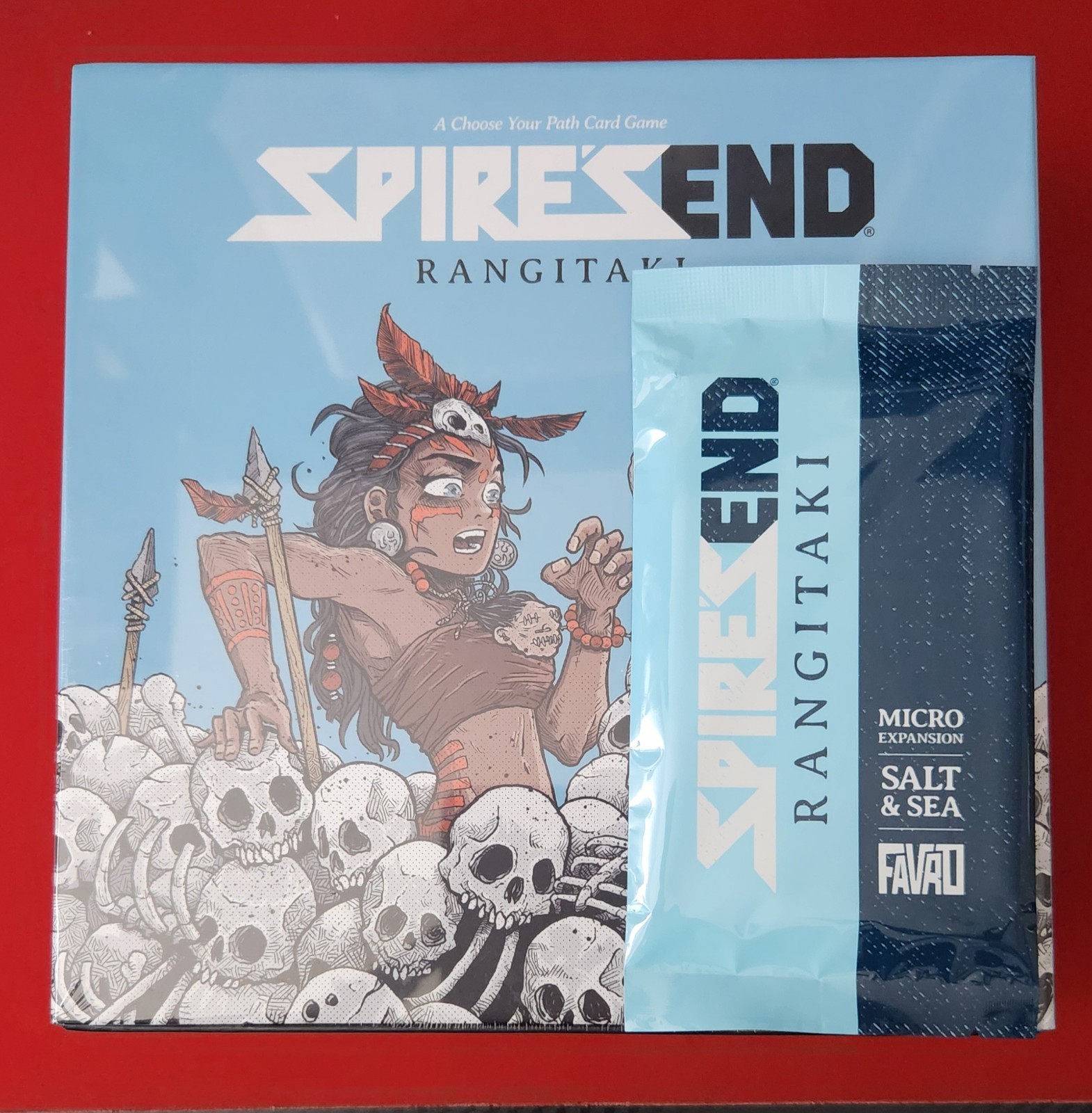 Spire’s End Rangitaki Board Game with Salt & Sea Expansion Favro Games NIS