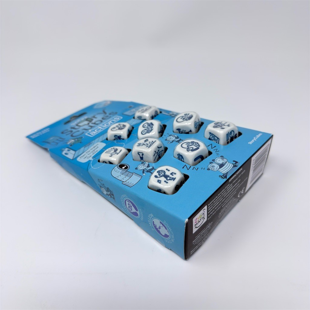 NEW Rory’s Story Cubes Actions Dice Game 9 Dice Creative Storytelling 6+
