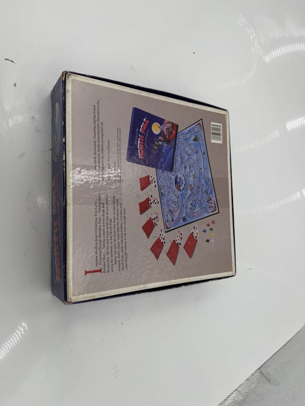 ✨✨1989 Rivercrest Journey to the North Pole Christmas Santa Board Game✨✨