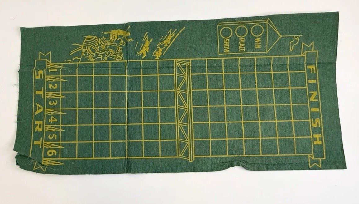 1944 E.S. Lowe Family Fun Board Gambling Casino Games Set Suitcase INCOMPLETE