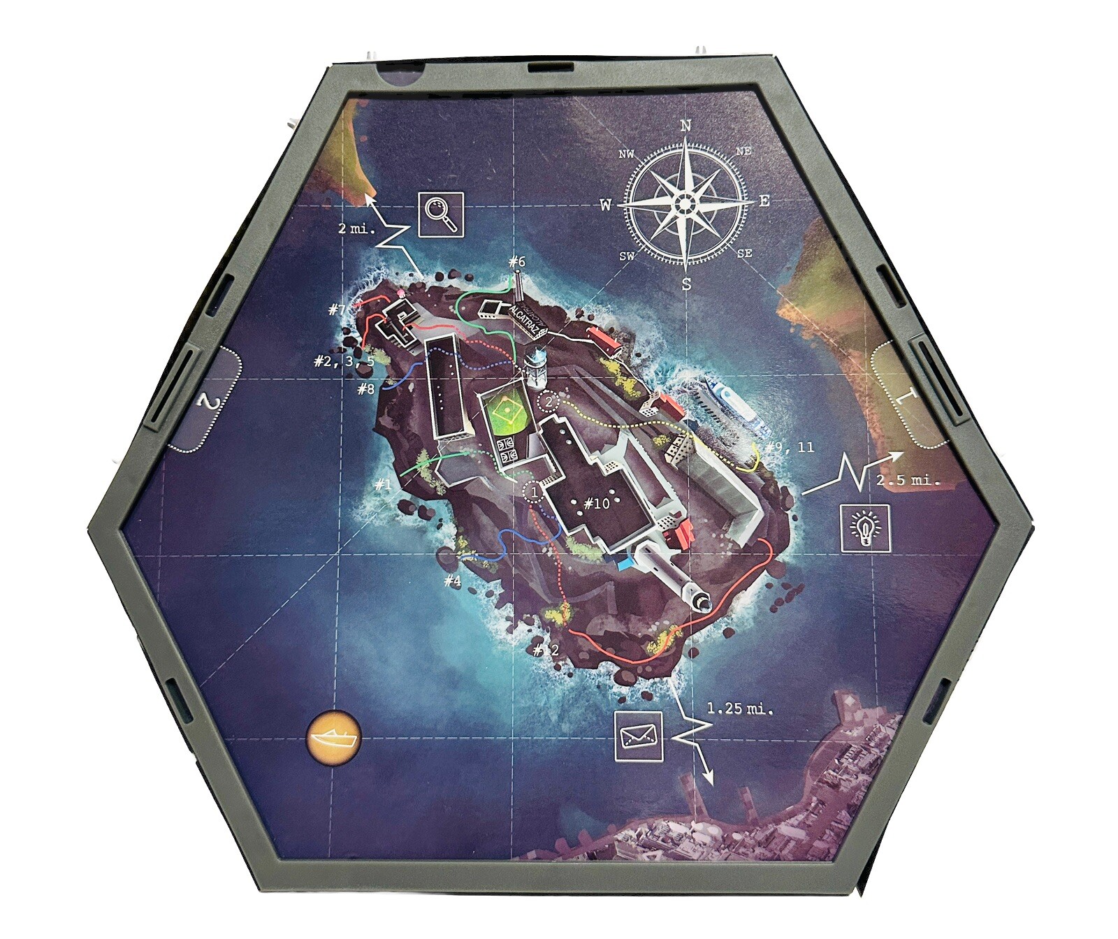 Alcatraz, “To Escape,You Must First Break in” Board Game Based On Real Events