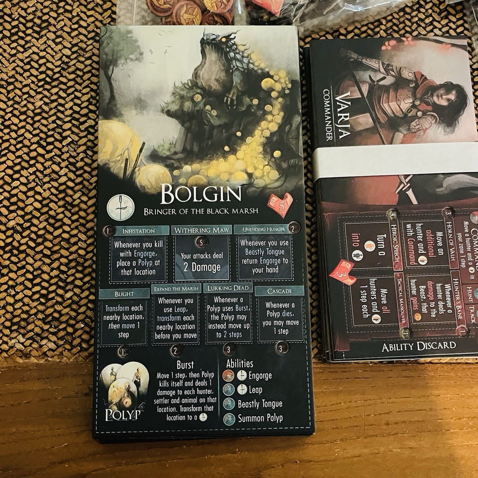 Beast Board Game – Pegasus Spiele/Studio Midhall – Never Played – 100% Complete!