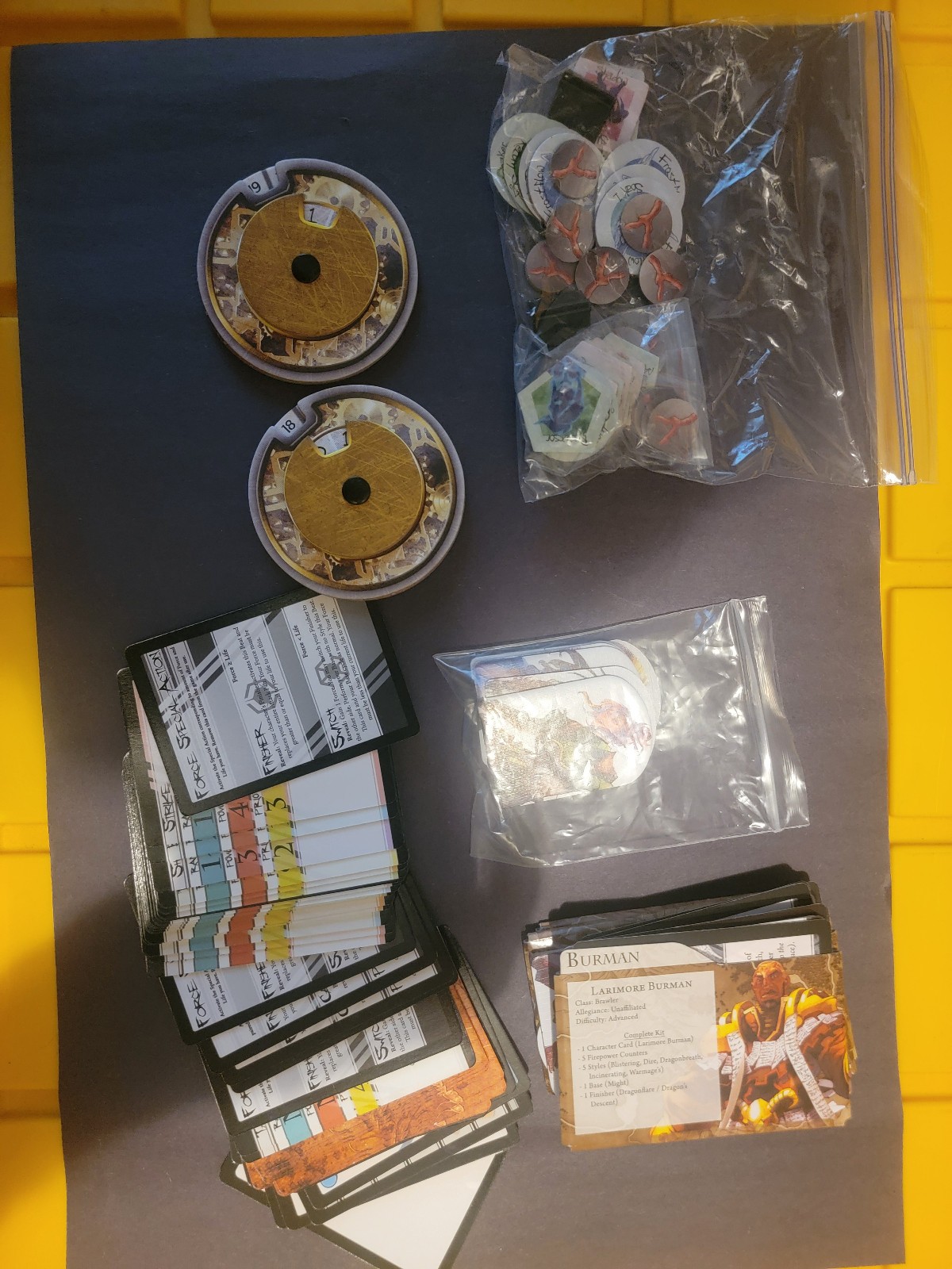 BattleCON Fate of Indines Complete Board Game Level 99 Games Used 2 Playe