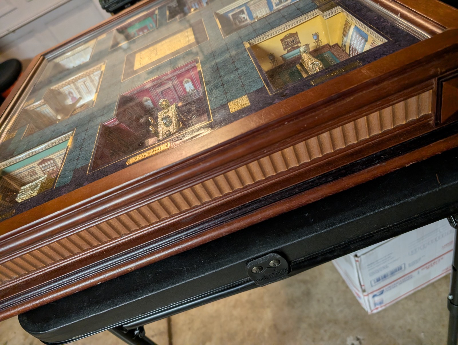 RARE CLUE Franklin Mint Deluxe Collectors Edition REAL GOLD PLATED (No Pieces)