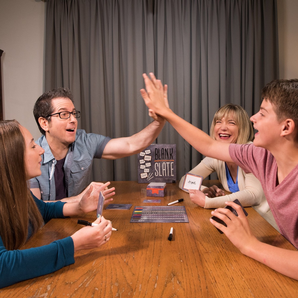 Blank Slate Board Game: The Op Games Party & Problem Solving Game, 3-8 Players