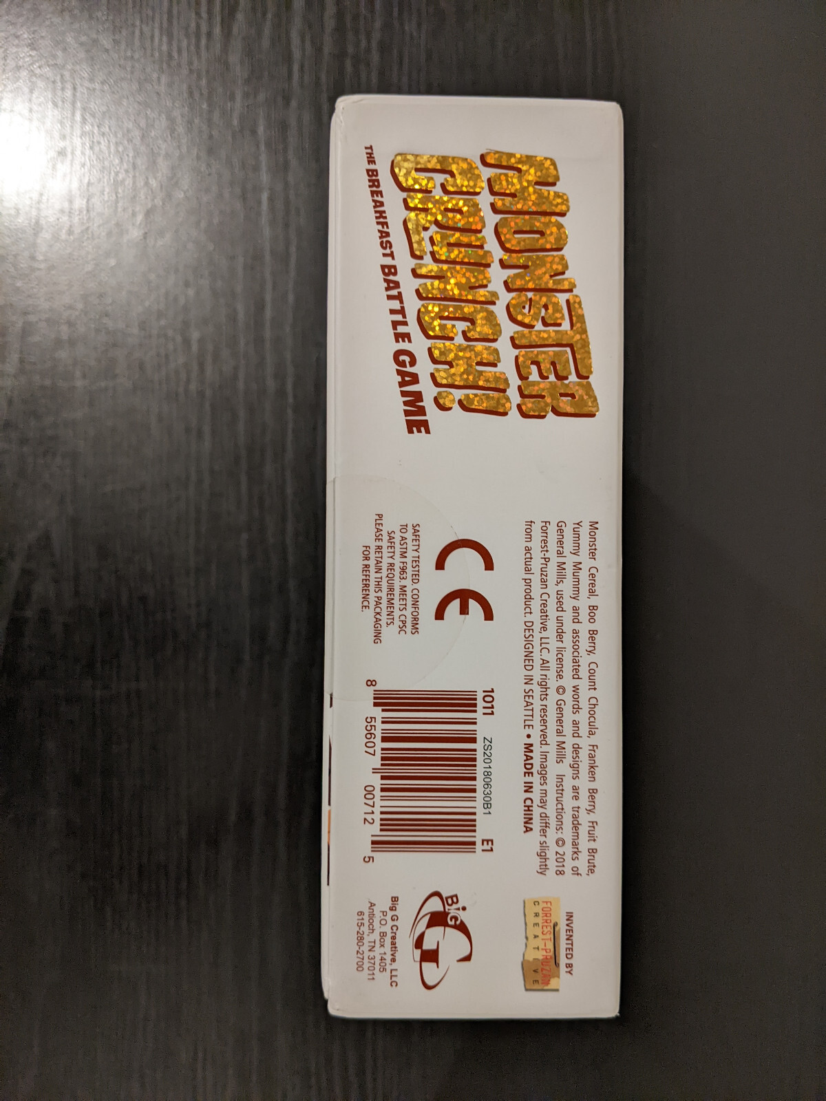 General Mills Monster Crunch Monster Cereal Boardgame Chocula Franken Boo Berry