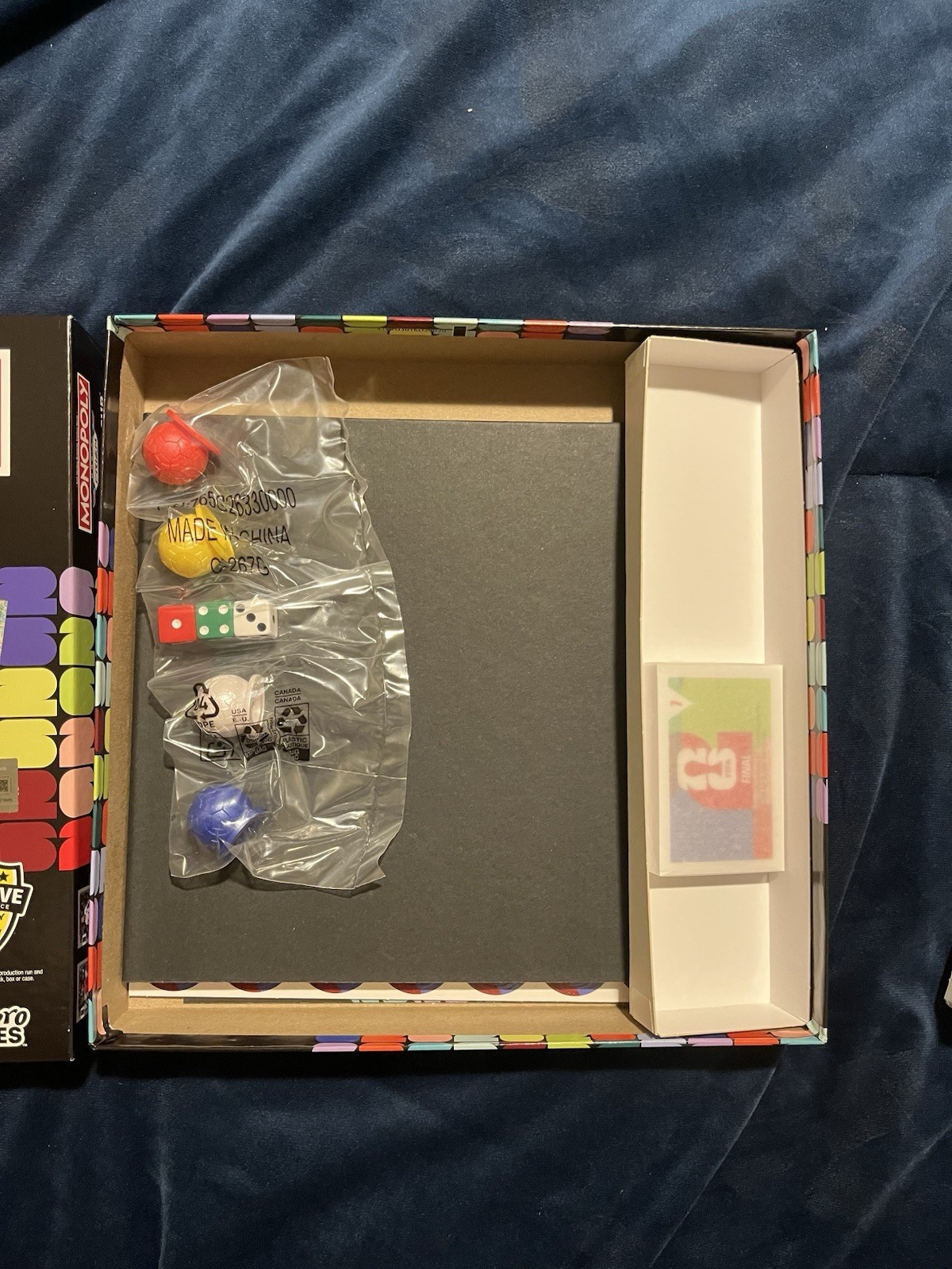 Hasbro Monopoly FIFA World Cup 26 Board Game NO CARDS INCLUDED