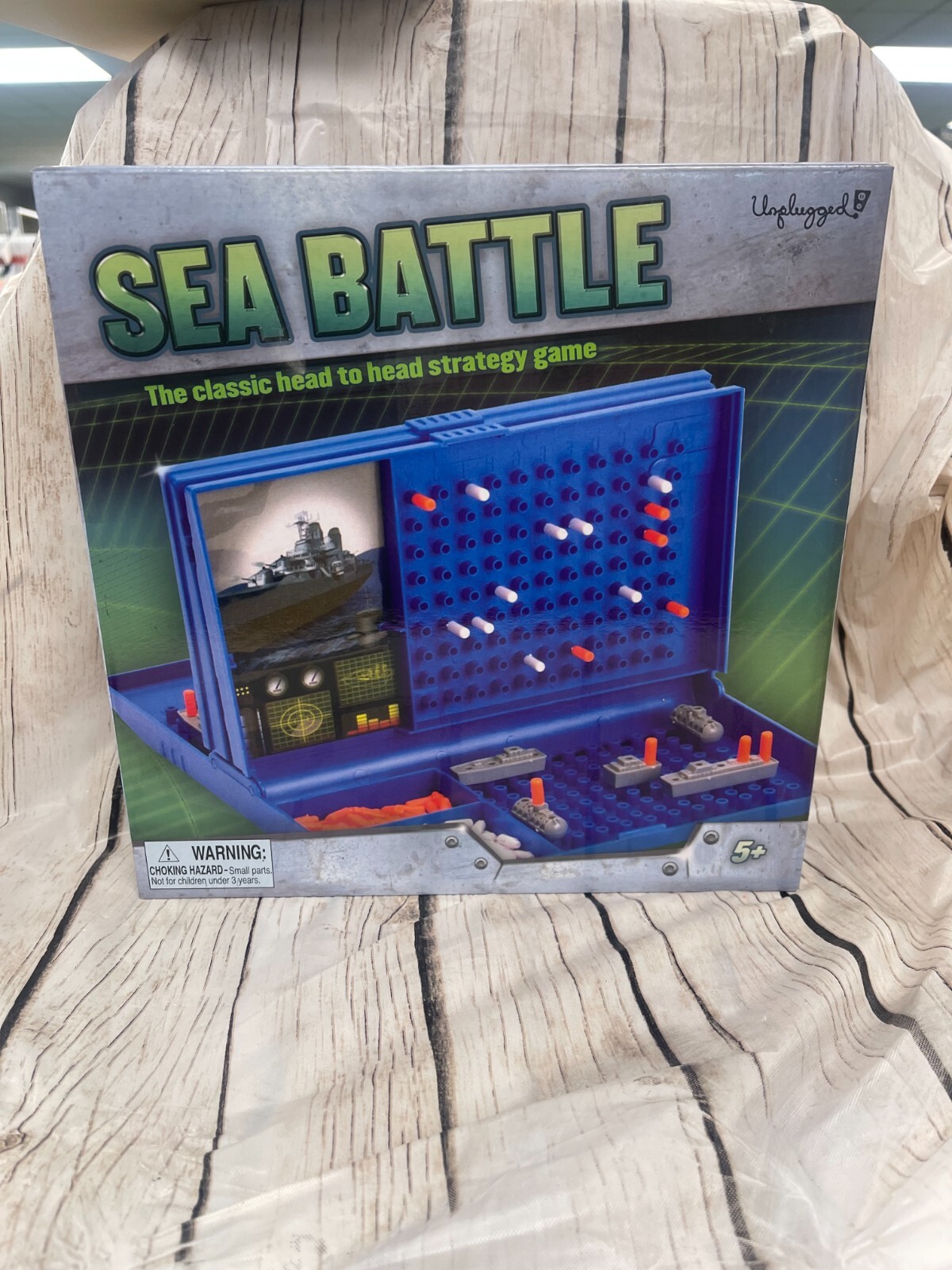 Sea Battle The Classic Head to Head Strategy Game Battleship New 5+