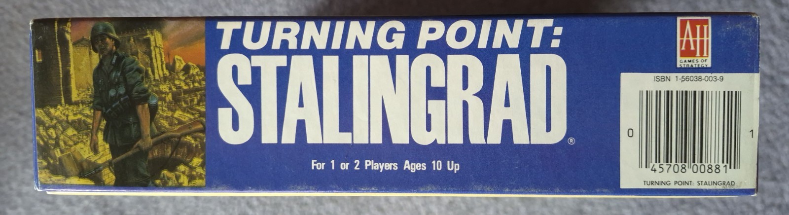 Turning Point: Stalingrad (AH 2nd Ed. 1989) in tray, Expansion unpunched, Ready!