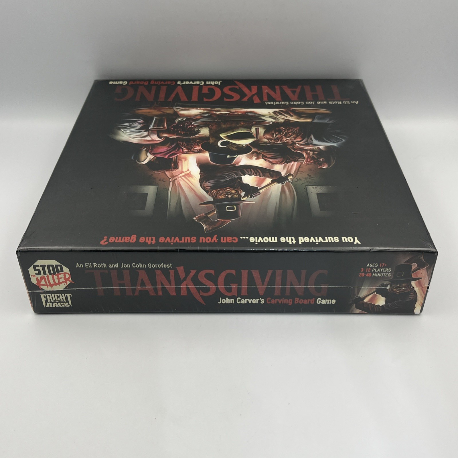 Thanksgiving Horror Movie Board Game Slasher John Carver Brand New Sealed