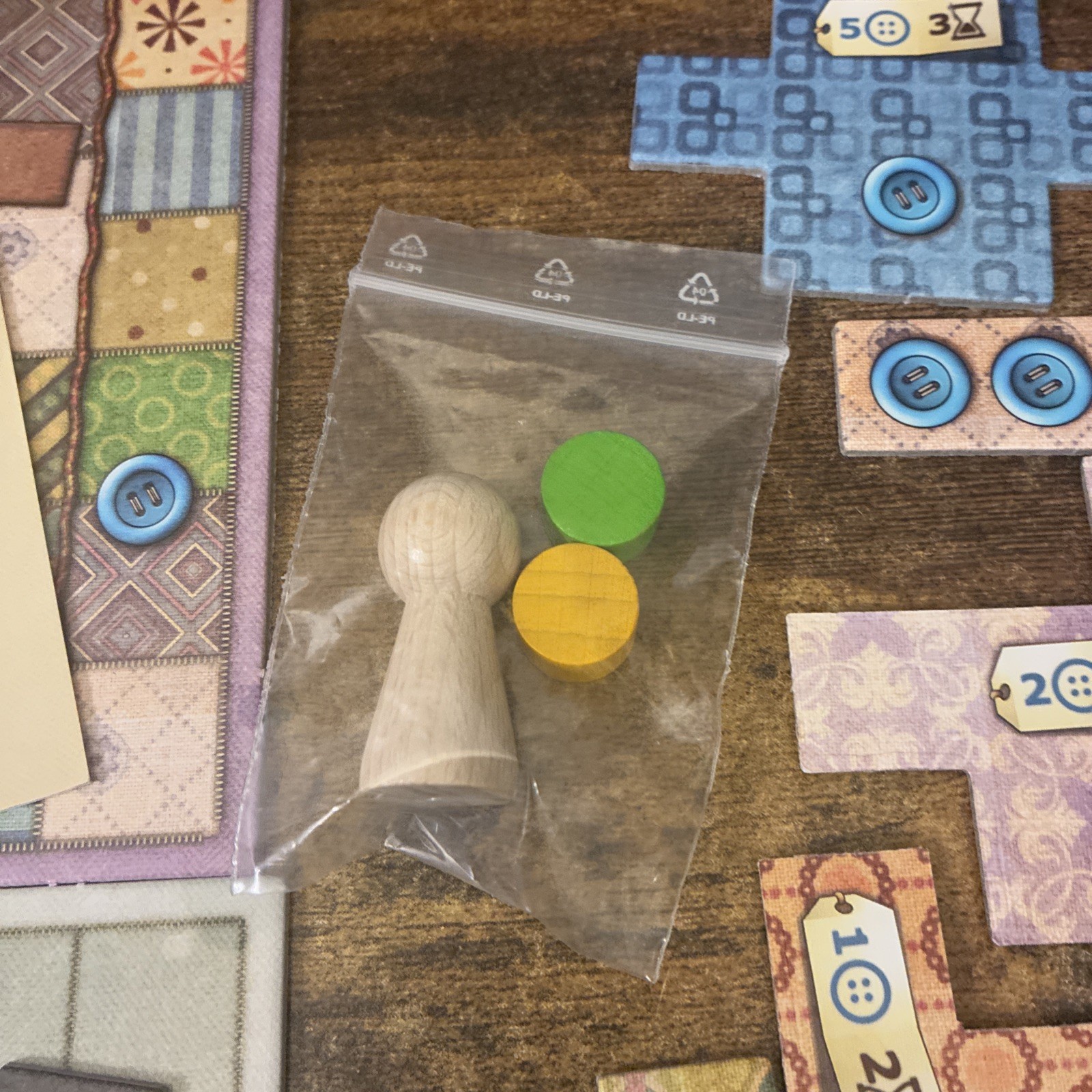 Patchwork Board Game By Uwe Rosenberg 2018 Lookout Games CIB Complete