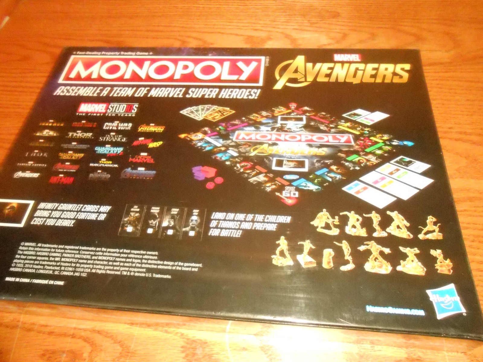 Monopoly Marvel Avengers Hasbro Gaming – Sealed in Plastic – New