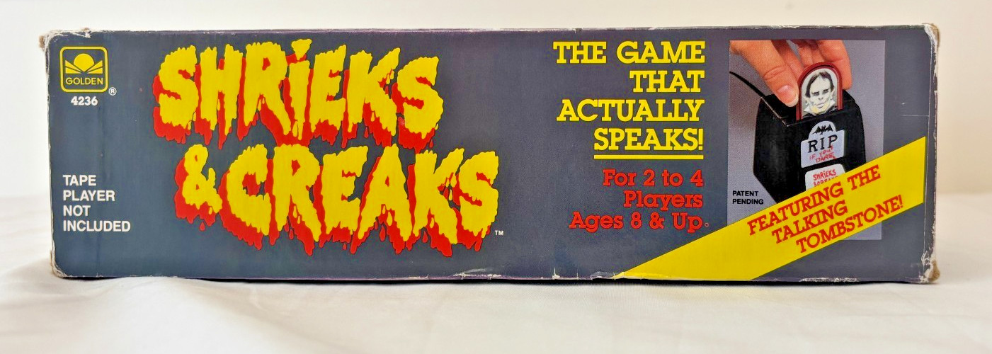 Vintage Shrieks & Creaks Board Game | Golden | 1988 | 100% Complete | Used