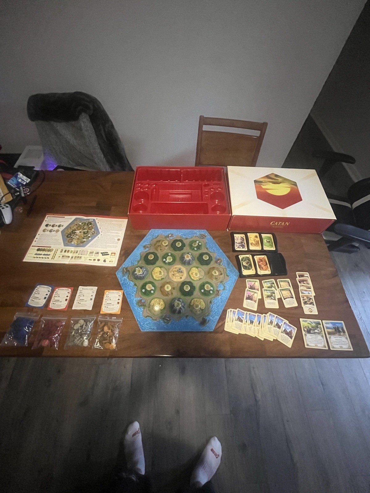 Klaus Teuber Settlers of Catan 3D Edition *COMPLETE*