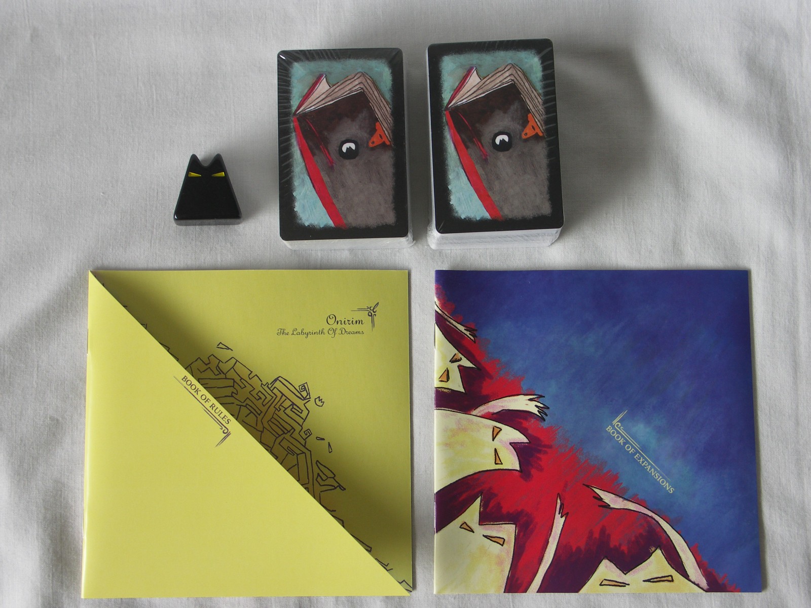 Onirim Game Includes 7 Expansions Z-Man Games Shadi Torbey New Open Box