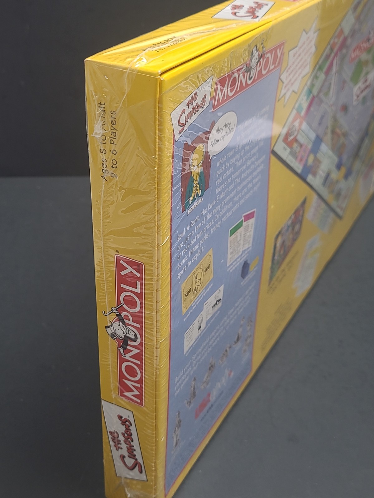 2001 Monopoly – The Simpsons Edition – NEW Factory Sealed