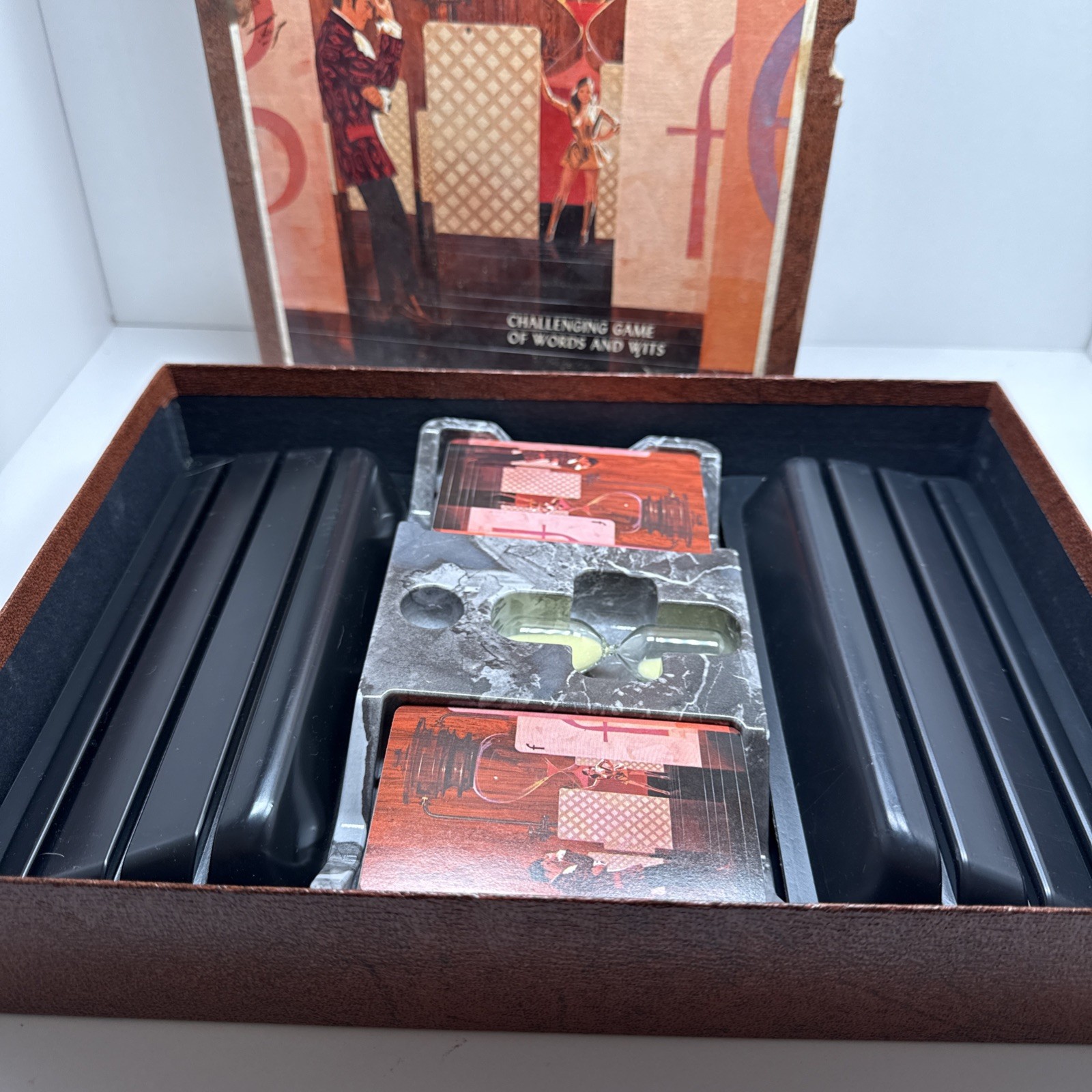 FOIL 1971 MCM Challenging game of words and wits Board Game