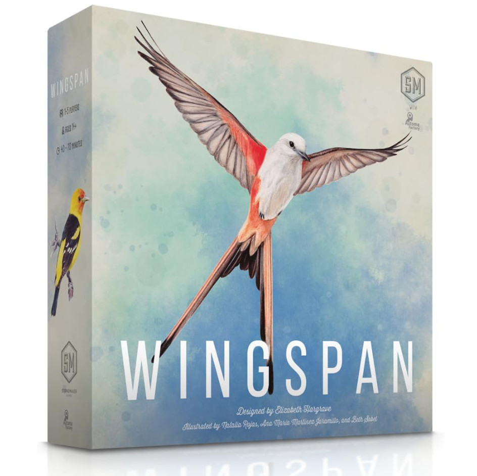 WINGSPAN Board Game – Stonemaier Games STM910. Complete PreOwned