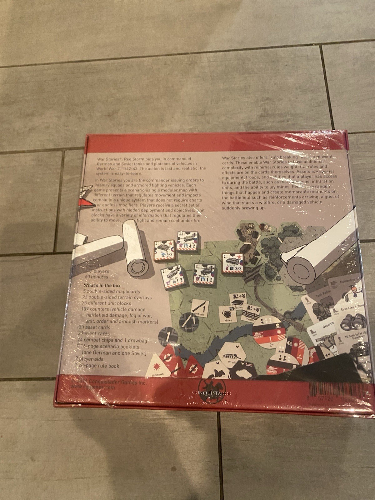 War Stories: Red Storm Board Game NEW SEALED