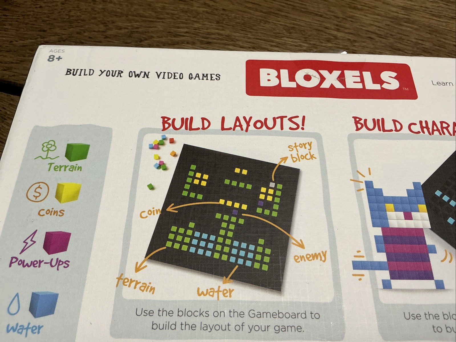 BLOXELS: BUILD YOUR OWN VIDEO GAME, STARTER KIT, PIXEL PRESS, Open Box