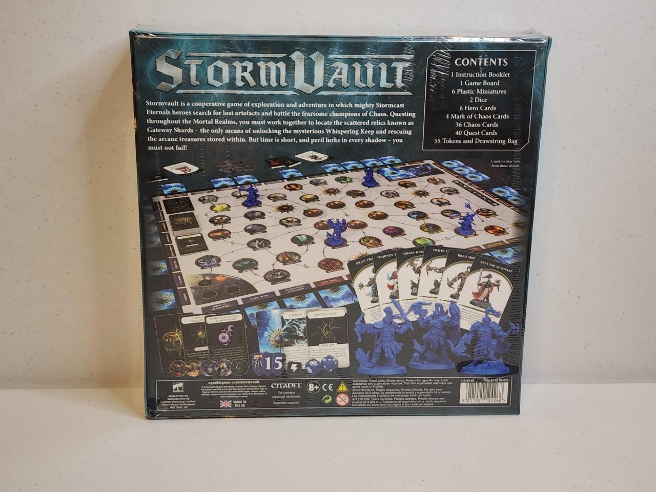 Stormvault Warhammer Age of Sigmar The Cooperative Fantasy Adventure Board Game