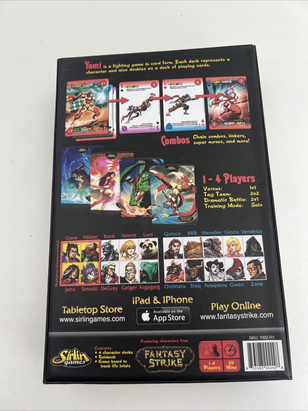 Yomi: Round 1 One – Fighting Card Game Sirlin Games