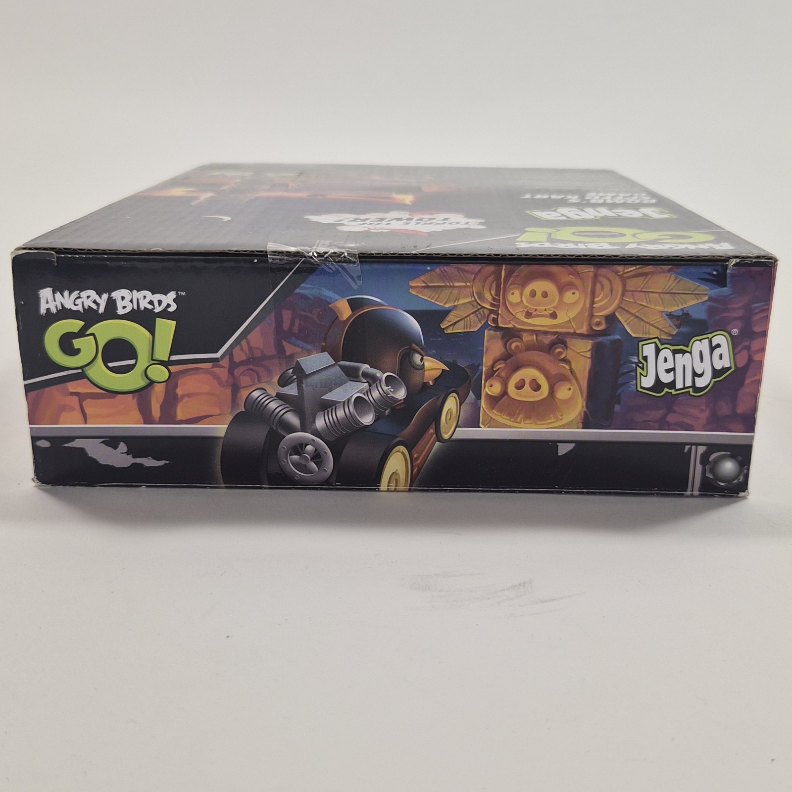 Hasbro Angry Birds Go! Bomb’s Speed Kart Game Jenga ToysRUs Exclusive RARE
